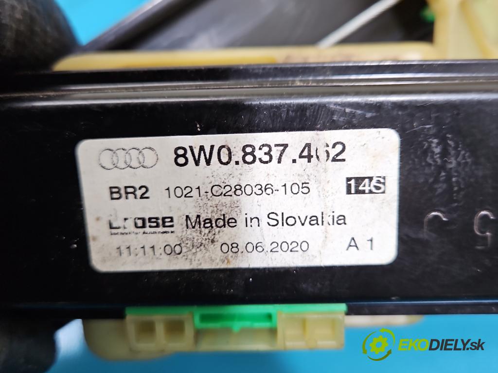 Audi A4 B9 2015-2024 2.0 TDI 190 HP automatic 140 kW 1968 cm3 5- mechanizmus okna predné pravý 8W0837462