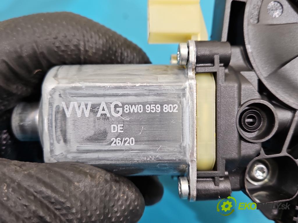 Audi A4 B9 2015-2024 2.0 TDI 190 HP automatic 140 kW 1968 cm3 5- mechanizmus okna predné pravý 8W0837462