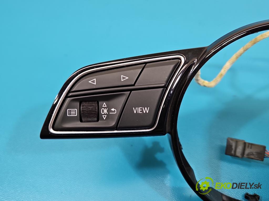 Audi A4 B9 2015-2024 2.0 TDI 190 HP automatic 140 kW 1968 cm3 5- prepínač multifunkční: řízení: 82A951523F (Prepínacie páčky pod volantom)