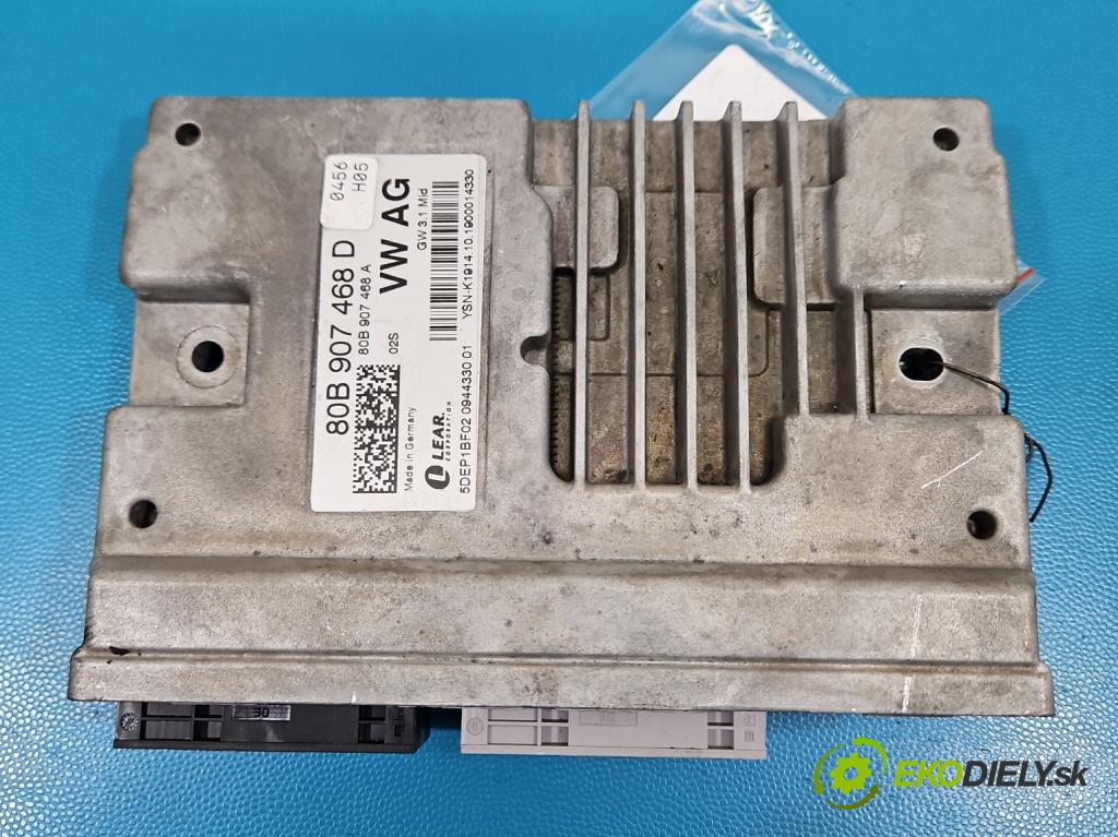 Audi A4 B9 2015-2024 2.0 TDI 190 hp automatic 140 kW 1968 cm3 5- řídící jednotka 80B907468D