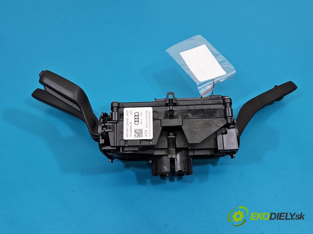 Audi A4 B9 2015-2024 2.0 TDI 190 hp automatic 140 kW 1968 cm3 5- Přepínač sdružený 4N0907129AB (Páčky pod volantem)