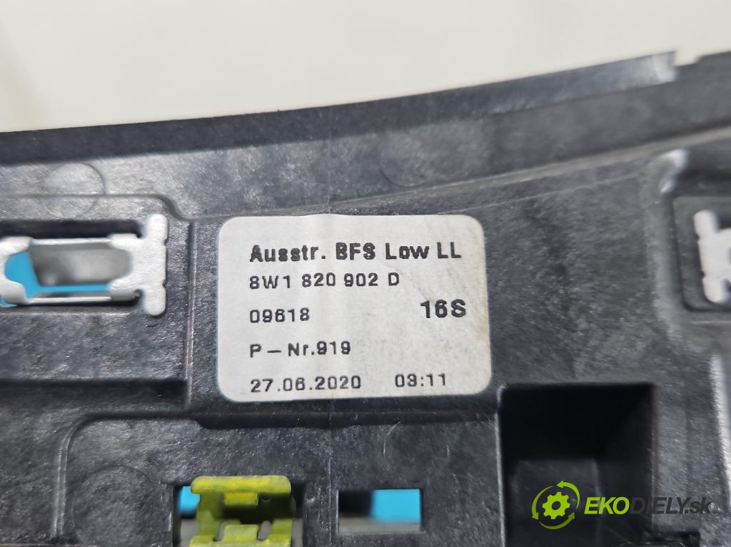 Audi A4 B9 2015-2024 2.0 TDI 190 HP automatic 140 kW 1968 cm3 5- Mřížka: kúrenia stredová 8W1820902D (Mriežka kúrenia (fukár))