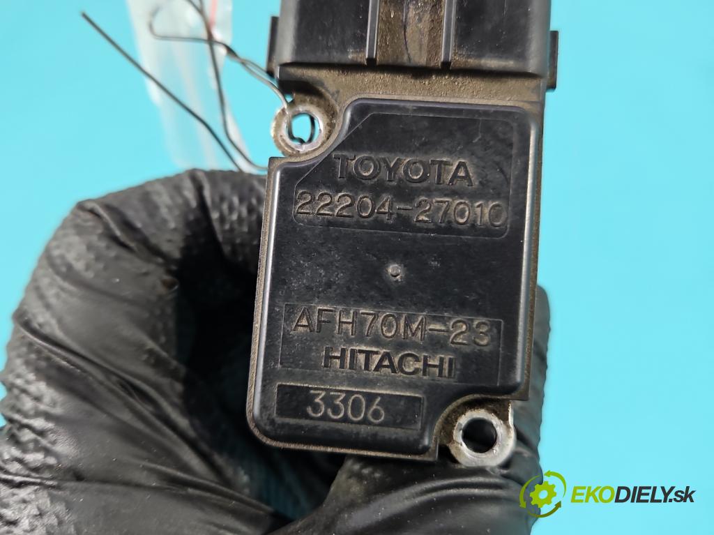 Toyota Corolla E12 2001-2009 2.0 D4D 90 HP manual 66 kW 1995 cm3 5- průtokoměr: 22204-27010 (Váha vzduchu)