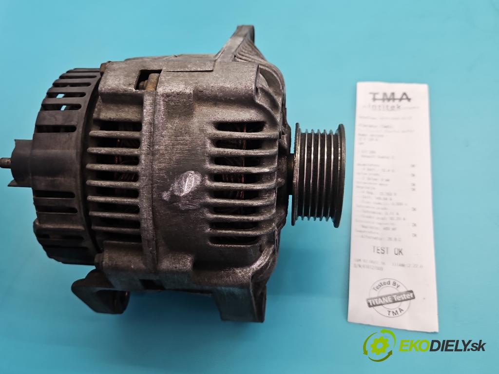 Renault Scenic I 1996-2003 1.9 dti 98 HP manual 72 kW 1870 cm3 5- Alternator 2541976B (Alternátor)