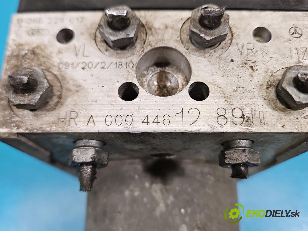 Mercedes Vito W638 1996-2003 2.2 cdi 102 hp manual 75 kW 2148 cm3 5- čerpadlo abs 0265224017 (Pumpa ABS)