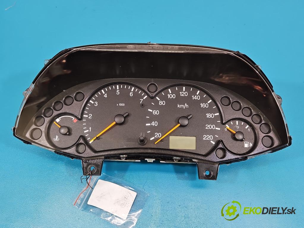 Ford Focus Mk1 1998-2004 1.6 16V 101 HP manual 74 kW 1596 cm3 4- prístrojovka/ budíky 98AB-10849-CF (Prístrojová doska)