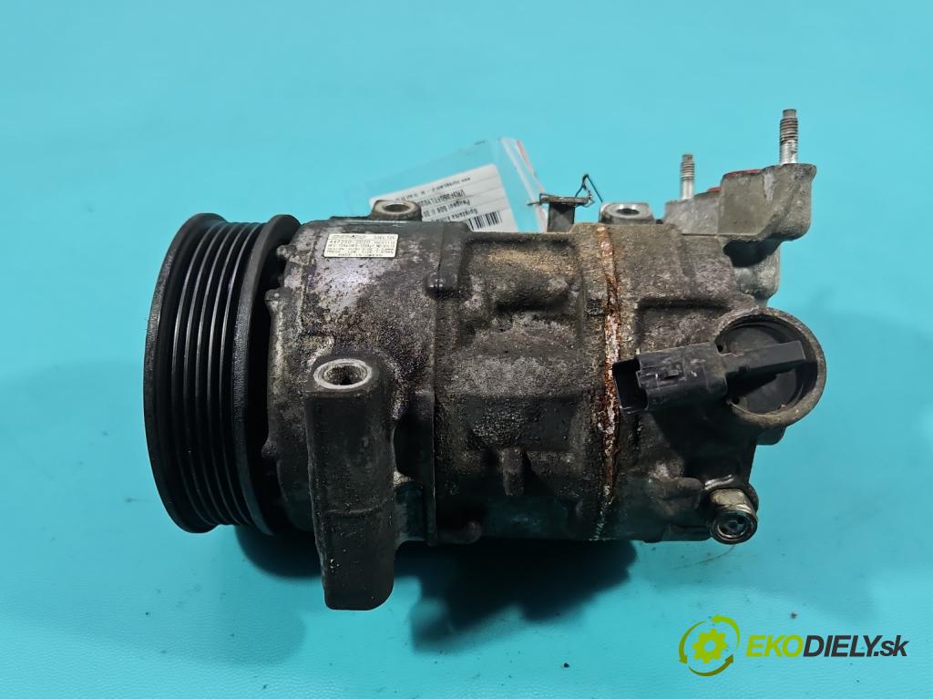 Peugeot 508 II 2018- 1.6 16V 181KM automatic 133 kW 1598 cm3 5- Kompresor: klimatizácie 9675655880 (Kompresor klimatizácie)