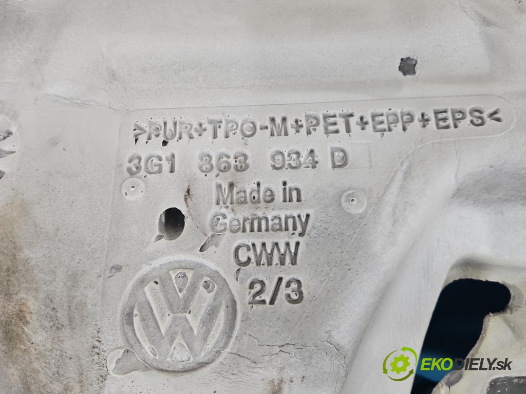 Vw Passat B8 2014 - 2.0 tdi 150 HP automatic 110 kW 1968 cm3 5- Zvuková izolácia ostatné 3G1863934D