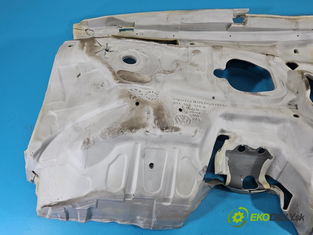 Vw Passat B8 2014 - 2.0 tdi 150 HP automatic 110 kW 1968 cm3 5- Zvuková izolácia ostatné 3G1863934D