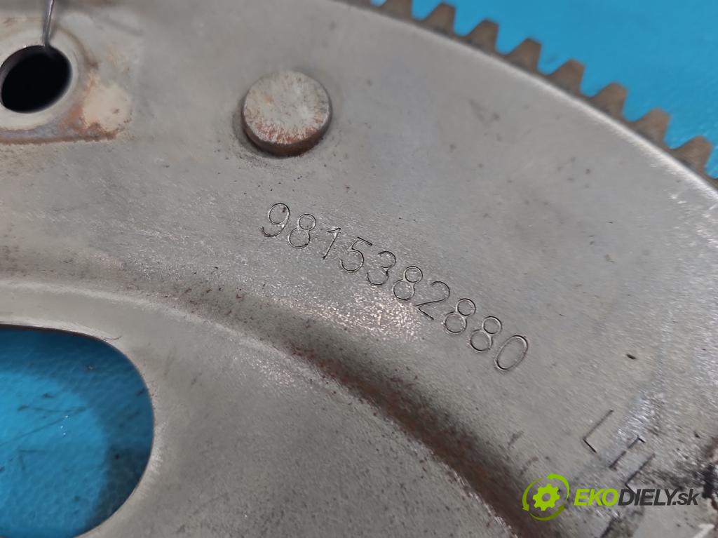 Peugeot 508 II 2018- 1.6 16V 181KM automatic 133 kW 1598 cm3 5- koleso hojdačka: 9815382880 (Zotrvačník)