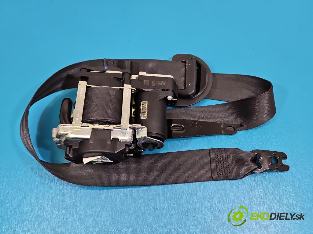 Vw Passat B8 2014 - 2.0 tdi 150 hp automatic 110 kW 1968 cm3 5- stěna bezpečnost přední pravý 631627100C