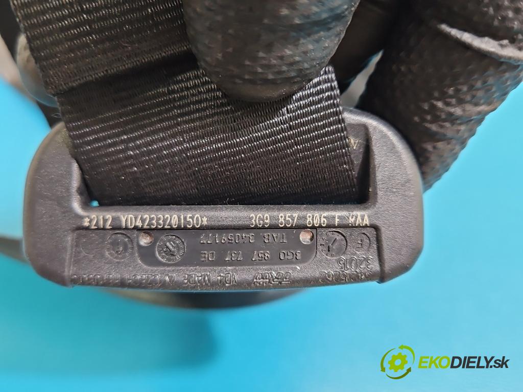 Vw Passat B8 2014 - 2.0 tdi 150 hp automatic 110 kW 1968 cm3 5- stěna bezpečnost zadní pravý 3G9857806F