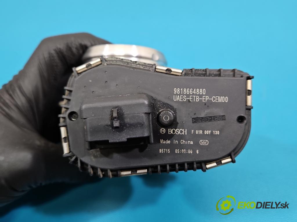 Peugeot 508 II 2018- 1.6 16V 181KM automatic 133 kW 1598 cm3 5- škrticí klapka 9818664880 (Škrticí klapka)