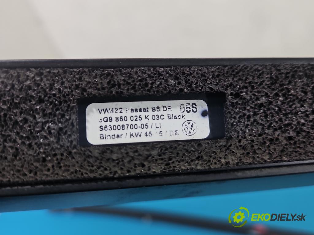 Vw Passat B8 2014 - 2.0 tdi 150 HP automatic 110 kW 1968 cm3 5- zábradlí: 3G9860028K