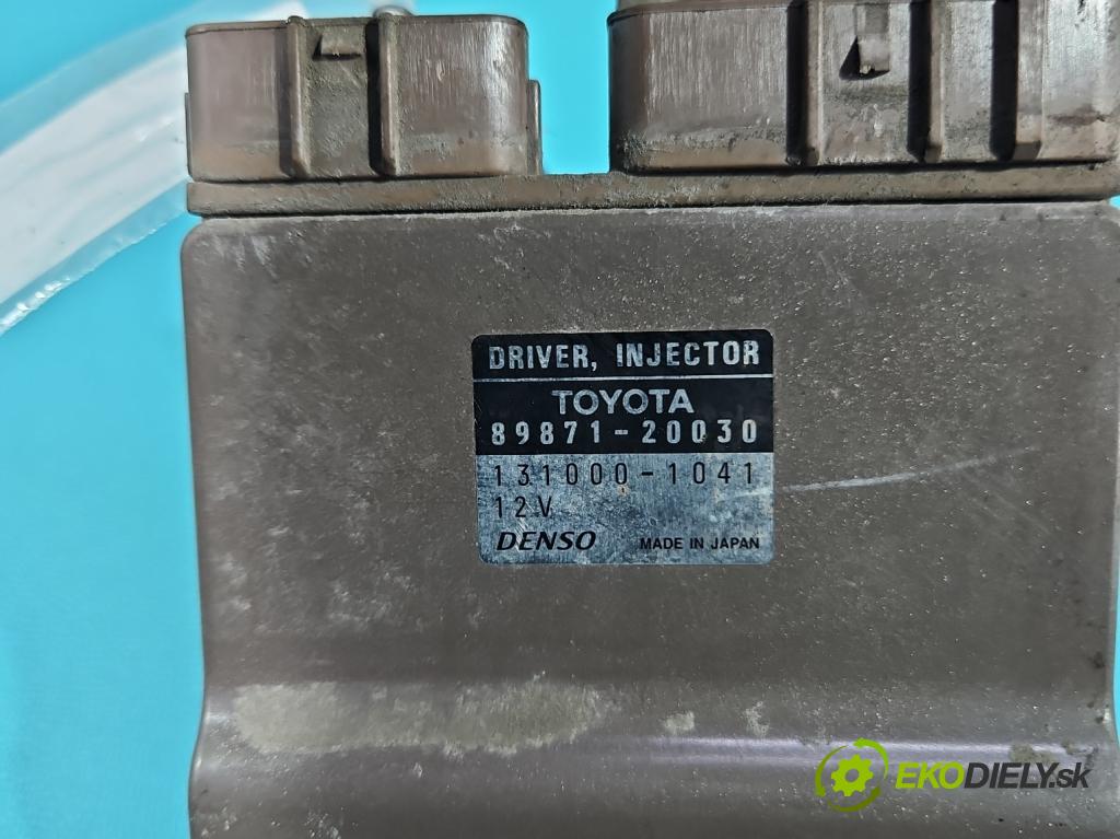 Toyota Corolla E12 2001-2009 2.0 D4D 90 hp manual 66 kW 1995 cm3 5- řídící jednotka 89871-20030