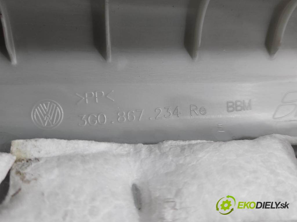 Vw Passat B8 2014 - 2.0 tdi 150 hp automatic 110 kW 1968 cm3 5- kryt plastová 3G0867234R