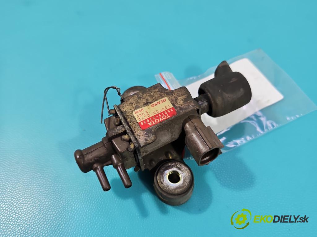 Toyota Corolla E12 2001-2009 2.0 D4D 90 HP manual 66 kW 1995 cm3 5- ventil podtlaku 25819-27020 (Ventil)