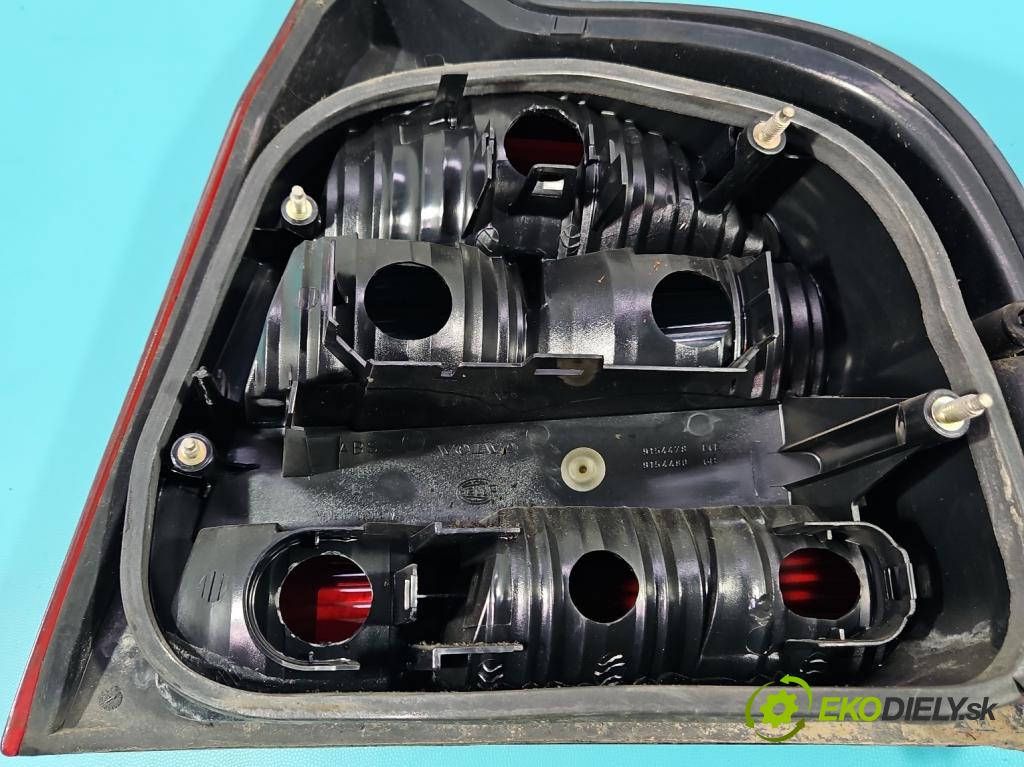 Volvo S80 I 1998-2006 2.5 TDI 140 HP manual 103 kW 2461 cm3 4- svetlo / reflektor zadné ľavé 9154478 (Kľučka dverí ostatné)