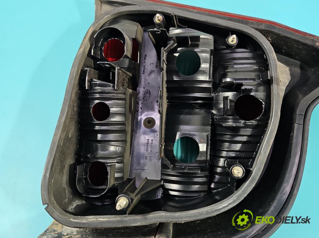 Volvo S80 I 1998-2006 2.5 TDI 140 HP manual 103 kW 2461 cm3 4- svetlo / reflektor zadné ľavé 9154478 (Kľučka dverí ostatné)