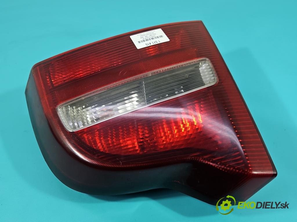 Volvo S80 I 1998-2006 2.5 TDI 140 HP manual 103 kW 2461 cm3 4- svetlo / reflektor zadné pravé 9154479 (Kľučka dverí ostatné)