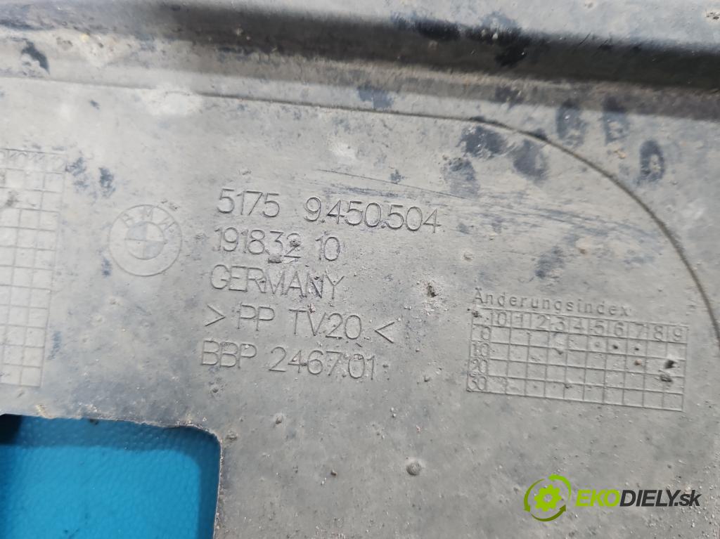 Bmw iX1 U11 0.0 elektrický: 272 hp automatic 200 kW 1 cm3 5- kryt motoru dolní 9450504