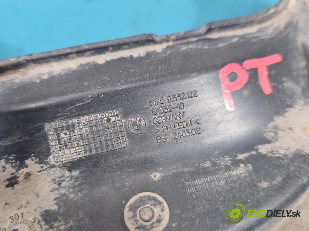 Bmw iX1 U11 0.0 elektrický: 272 HP automatic 200 kW 1 cm3 5- kryt plast 9852122