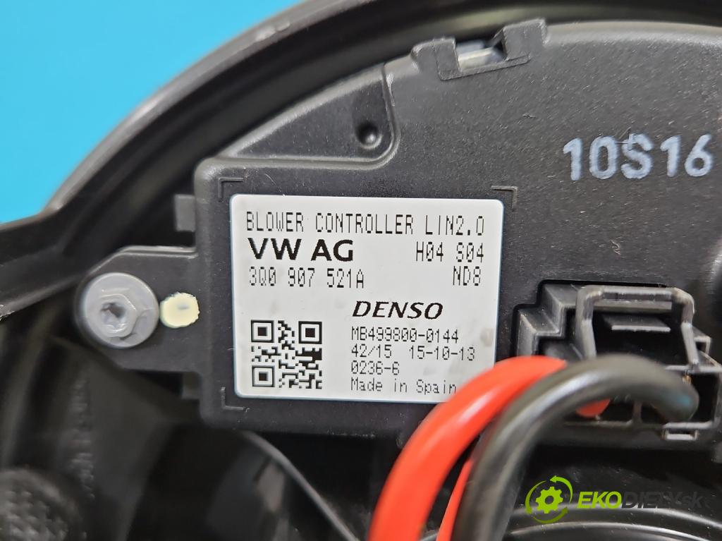 Vw Passat B8 2014 - 2.0 tdi 150 HP automatic 110 kW 1968 cm3 5- ventilátor vzduchu 3Q1819021A