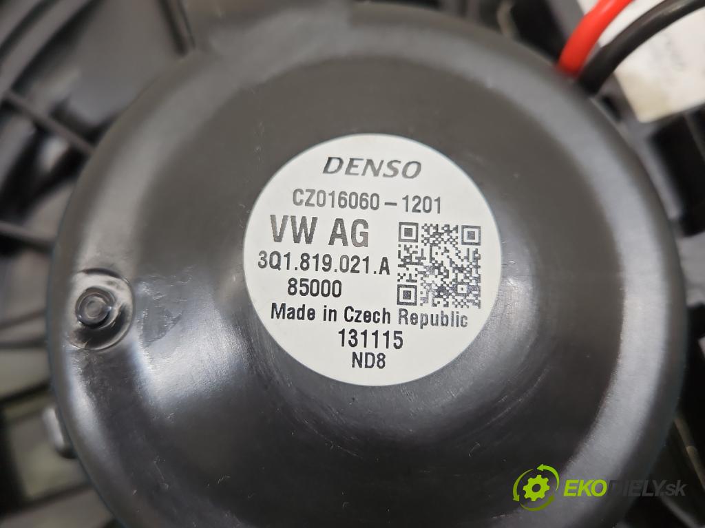 Vw Passat B8 2014 - 2.0 tdi 150 HP automatic 110 kW 1968 cm3 5- ventilátor vzduchu 3Q1819021A