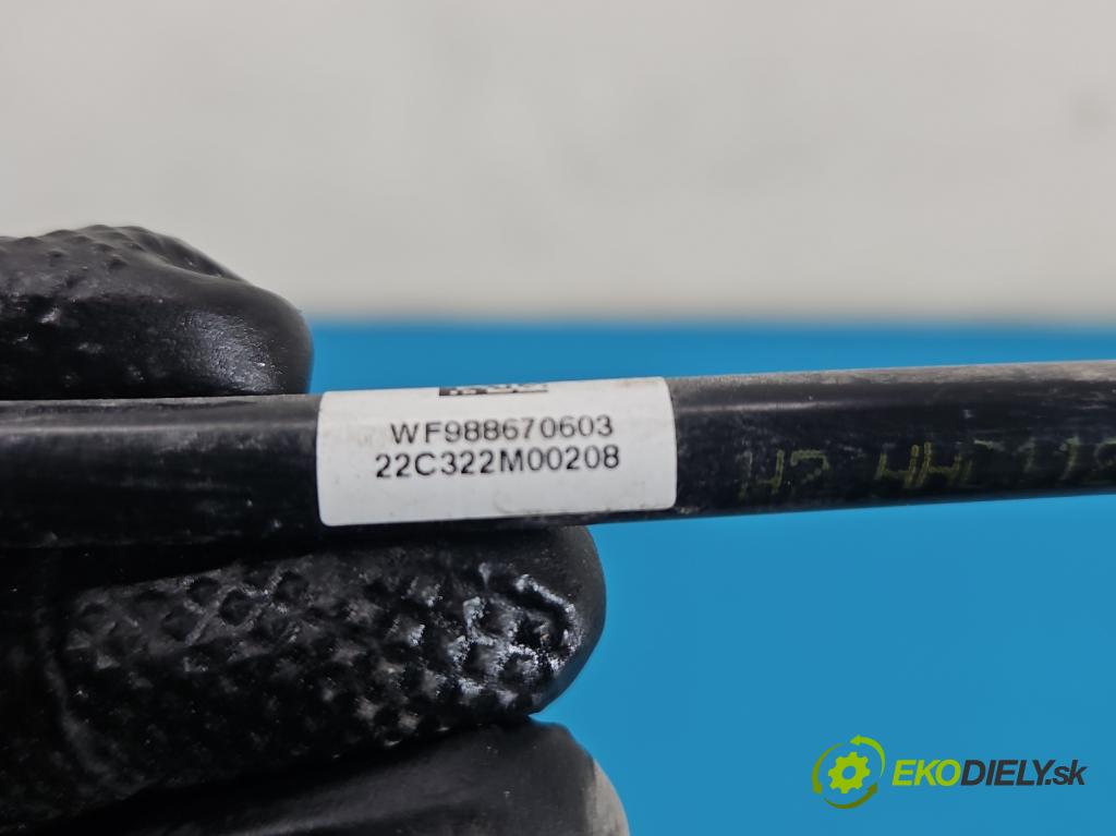 Bmw iX1 U11 0.0 elektrický: 272 HP automatic 200 kW 1 cm3 5- rúrka systému chladenia 9886706