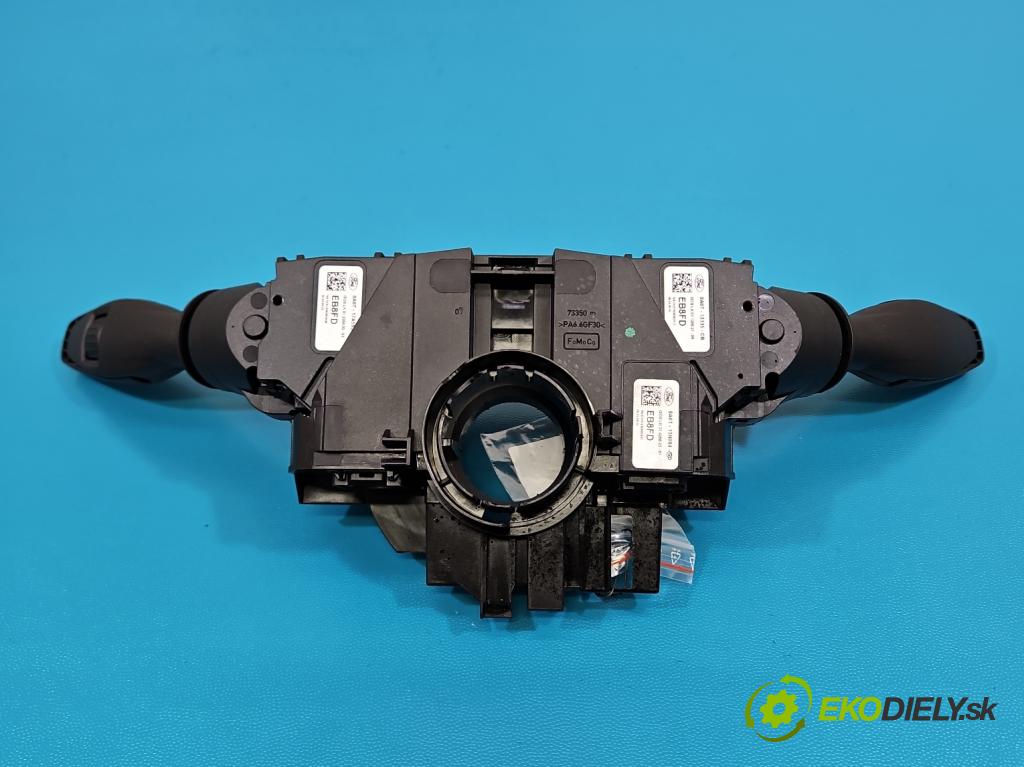 Ford Fiesta Mk7 2008-2017 1.2 16V 82 hp manual 60 kW 1242 cm3 3- Přepínač sdružený 8A6T-13N064-GD (Páčky pod volantem)