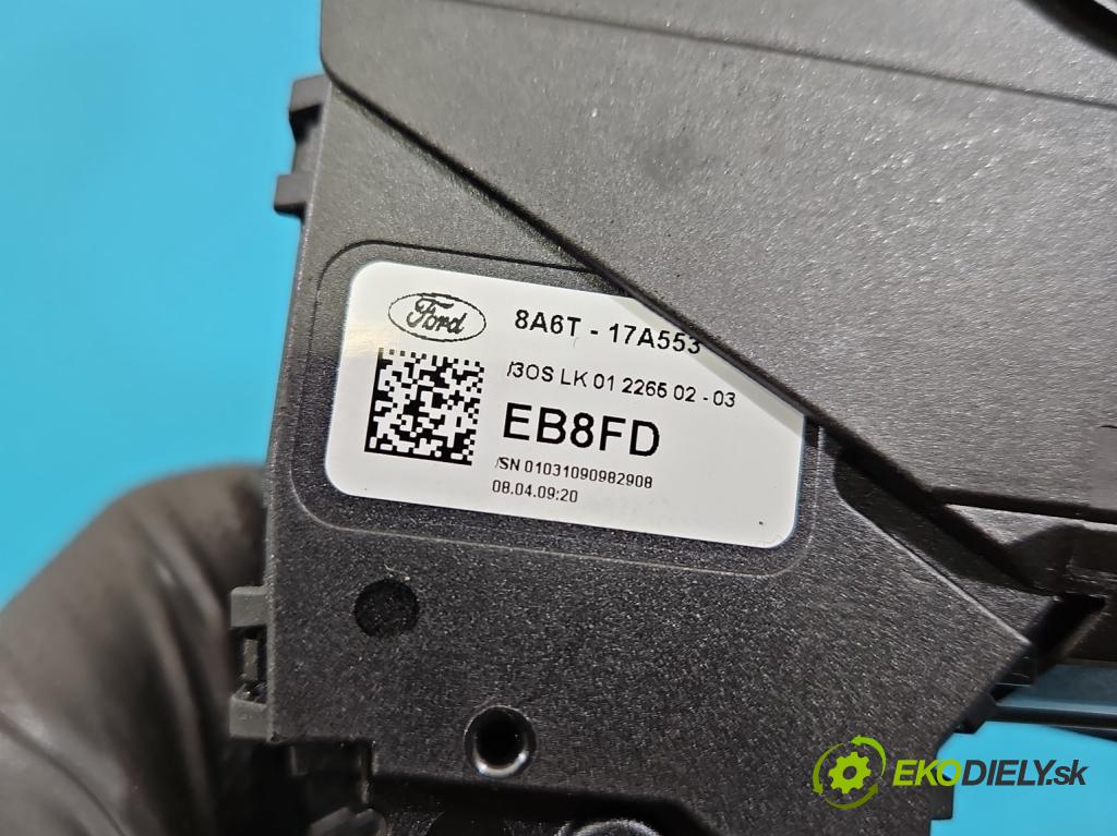 Ford Fiesta Mk7 2008-2017 1.2 16V 82 hp manual 60 kW 1242 cm3 3- Přepínač sdružený 8A6T-13N064-GD (Páčky pod volantem)