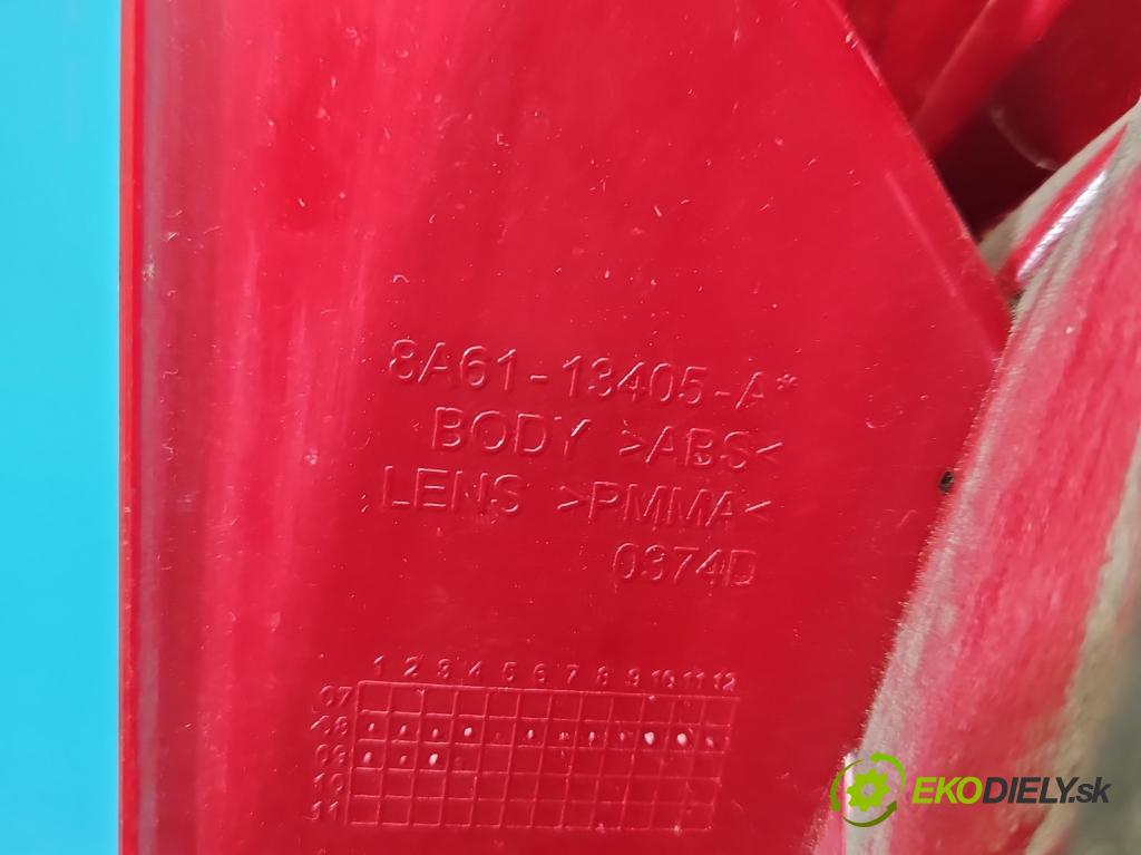 Ford Fiesta Mk7 2008-2017 1.2 16V 82 hp manual 60 kW 1242 cm3 3- světlo zadní levé 8A61-13405-A (Klika dveří ostatní)