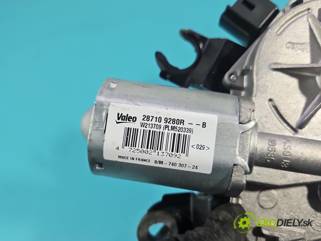 Dacia Duster III 24- 1.2 131 hp manual 96 kW 1199 cm3 5- motor stěrače zadní 287109280R