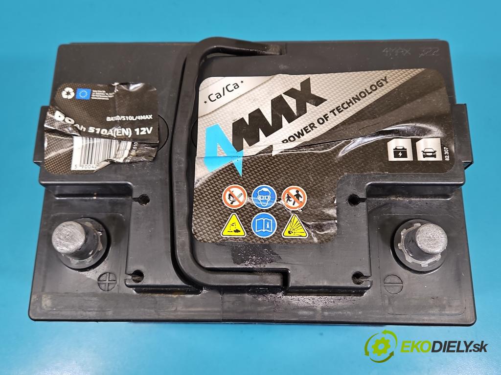 Peugeot 508 II 2018- 1.6 16V 181KM automatic 133 kW 1598 cm3 4- Akumulator automobilovy 60AH 510A