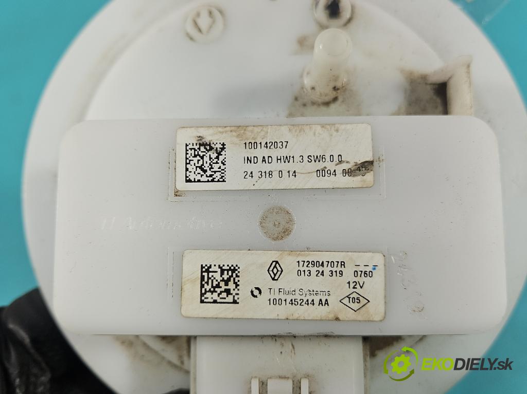 Dacia Duster III 24- 1.2 131 HP manual 96 kW 1199 cm3 5- čerpadlo palivo 172904707R