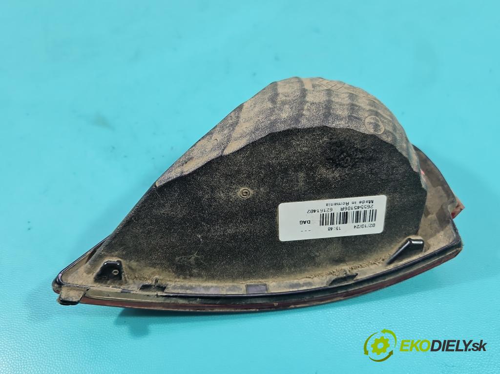 Dacia Duster III 24- 1.2 131 HP manual 96 kW 1199 cm3 5- svetlo / reflektor zadné pravé nárazník 265545106R