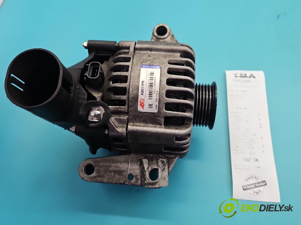 Ford Mondeo Mk3 2000-2007 1.8 16V 110 hp manual 81 kW 1798 cm3 5- Alternator  (Alternátor)