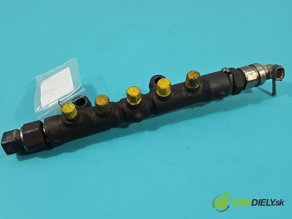 Toyota Avensis II T25 2003-2008 2.0 D4D 116 hp manual 85 kW 1995 cm3 5- lišta vstřikovací  (Vstřikovací lišta)