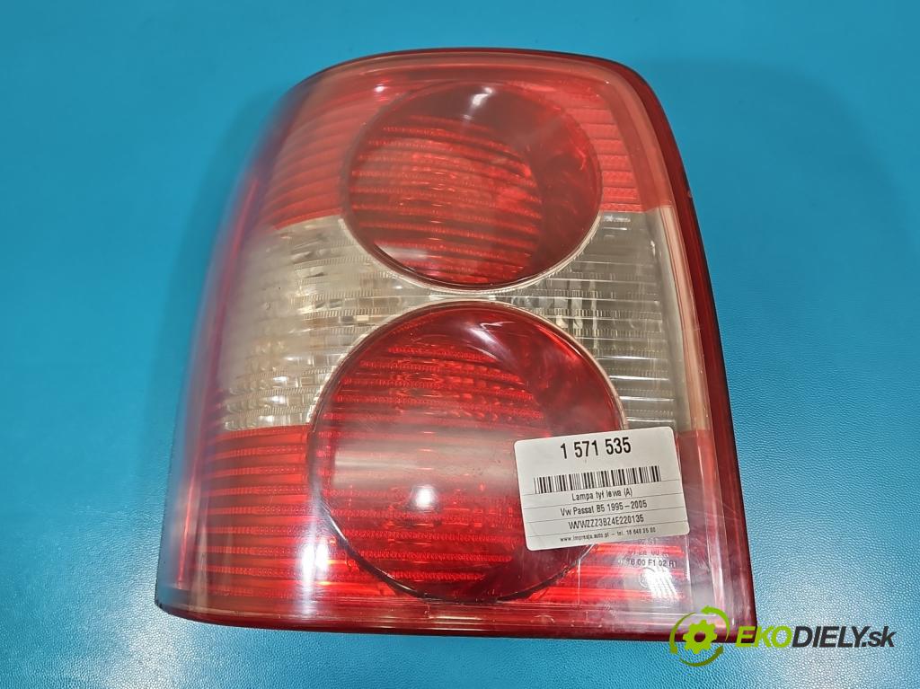 Vw Passat B5 1995-2005 1.9 tdi 131 HP manual 96 kW 1896 cm3 5- svetlo / reflektor zadné ľavé  (Kľučka dverí ostatné)