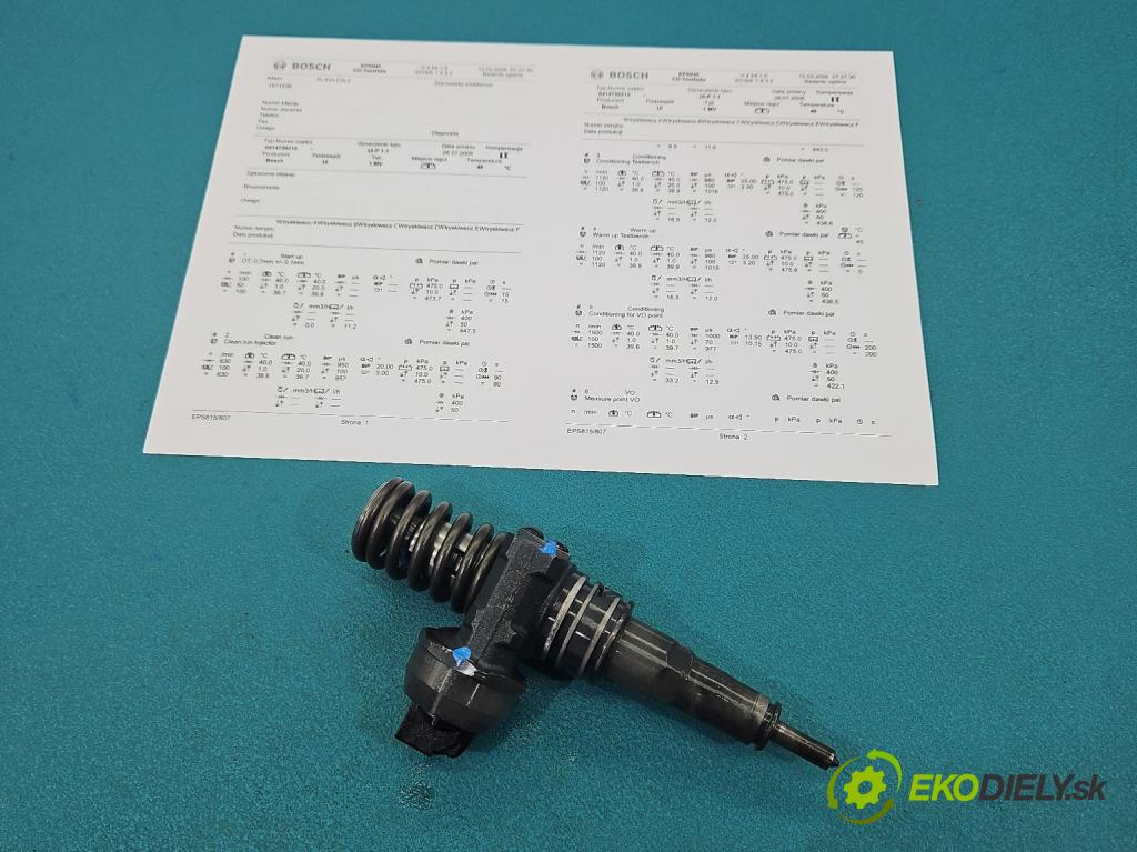 Skoda Octavia II 2004-2013 1.9 tdi BKC 105 hp manual 77 kW 1896 cm3 5- vstřikovací čerpadlo 0414720215 (Vstřikovač paliva)