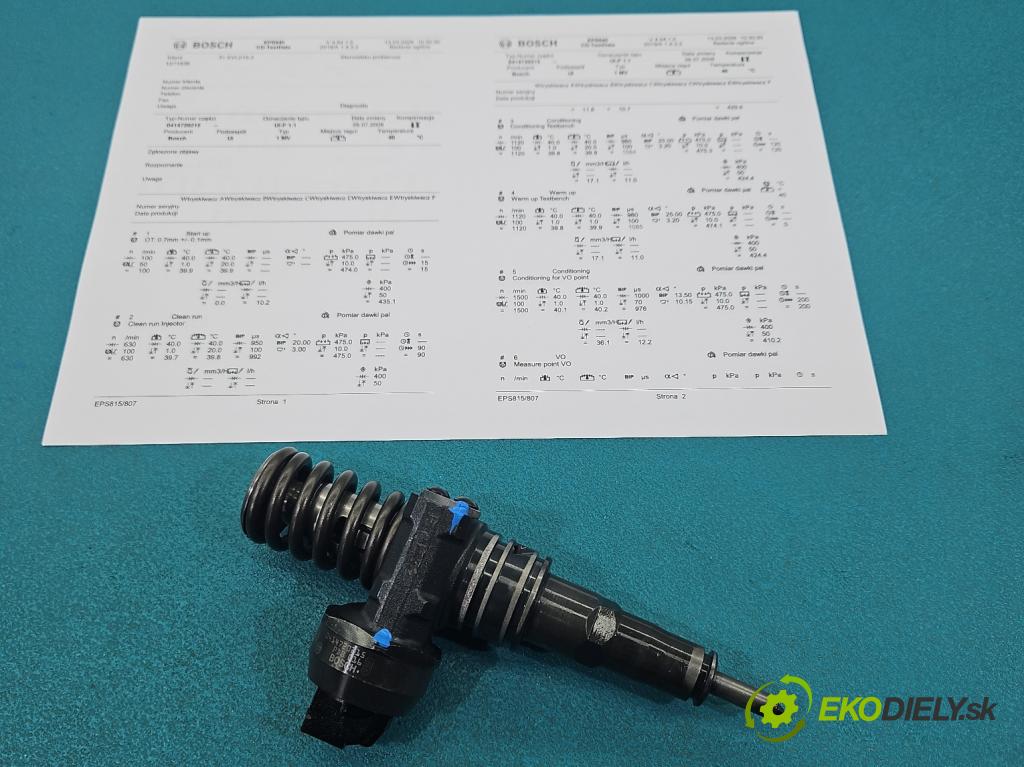 Skoda Octavia II 2004-2013 1.9 tdi BKC 105 hp manual 77 kW 1896 cm3 5- vstřikovací čerpadlo 0414720215 (Vstřikovač paliva)