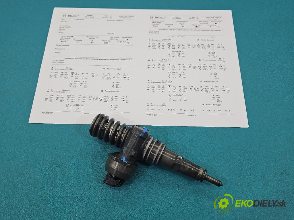 Vw Passat B6 2005-2010 1.9 tdi 105 hp manual 77 kW 1896 cm3 4- vstřikovací čerpadlo 0414720215 (Vstřikovač paliva)