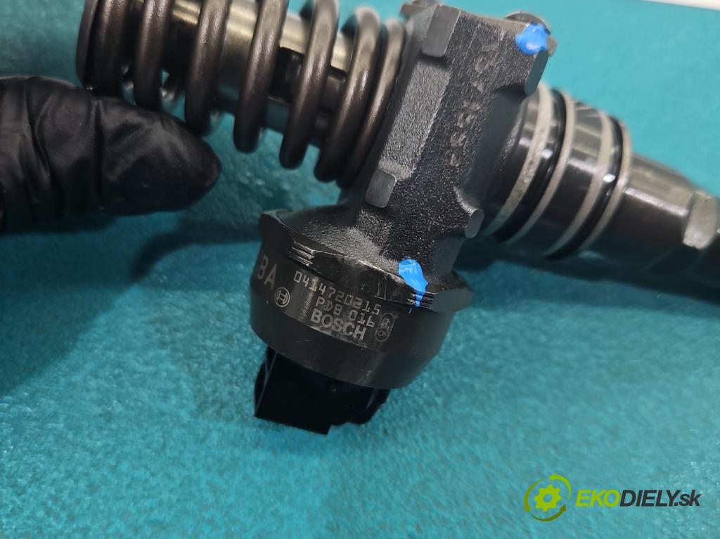 Audi A3 8P 2003-2012 1.9 tdi BKC 105 HP manual 77 kW 1896 cm3 3- vstrekovacie čerpadlo 0414720215 (Vstrekovač paliva)