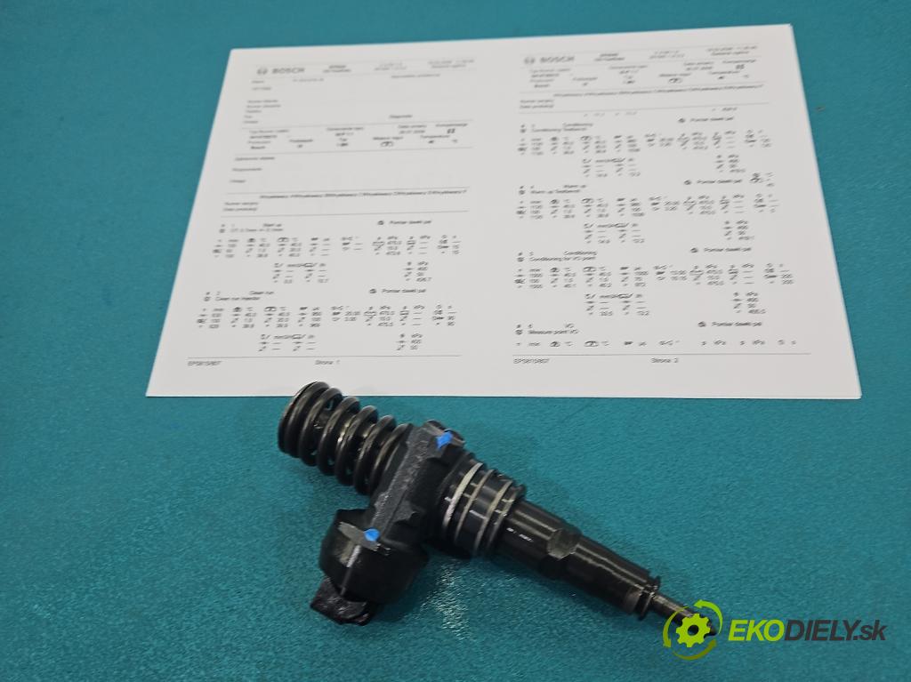 Vw Golf IV 1997-2003 1.9 tdi 101 HP manual 74 kW 1896 cm3 5- vstrekovacie čerpadlo 0414720215 (Vstrekovač paliva)