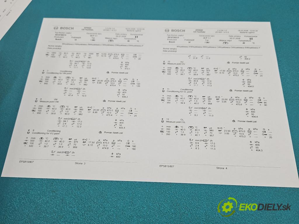 Vw Golf IV 1997-2003 1.9 tdi 101 HP manual 74 kW 1896 cm3 5- vstrekovacie čerpadlo 0414720215 (Vstrekovač paliva)