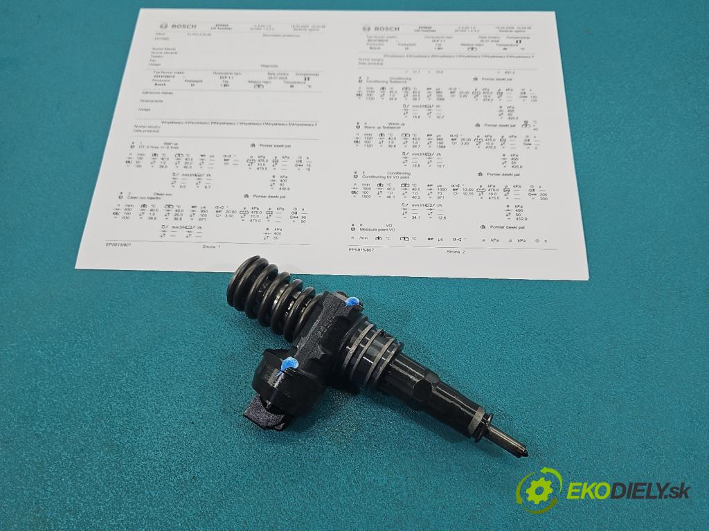 Vw Passat B6 2005-2010 1.9 tdi 105 HP manual 77 kW 1896 cm3 4- vstrekovacie čerpadlo 0414720215 (Vstrekovač paliva)