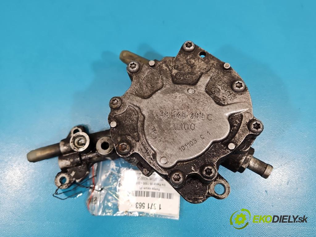 Vw Passat B5 1995-2005 1.9 tdi 131 HP manual 96 kW 1896 cm3 5- čerpadlo rotačný 038145209C