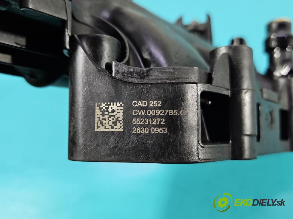 Alfa romeo Giulietta 1.6 jtd 105 HP manual 77 kW 1598 cm3 5- zvod nasávací 55231272 (Sacie potrubie)