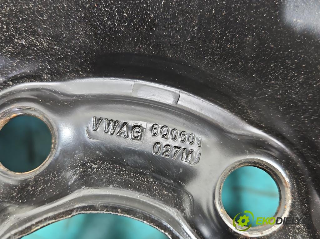 Skoda Fabia II 2007-2014 1.6 tdi CAYA 105 HP manual 77 kW 1598 cm3 5- koleso rezervne 15"