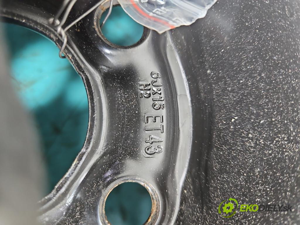 Skoda Fabia II 2007-2014 1.6 tdi CAYA 105 HP manual 77 kW 1598 cm3 5- koleso rezervne 15"